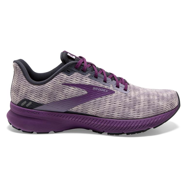 Brooks Launch 8 Light-Cushion Road Running Shoes - Women's - Iris/Ombre/Violet/Purple (35864-TYMI)